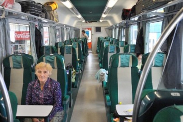 Călătoria cu trenul pe ruta Bucureşti-Cluj durează 10 ore